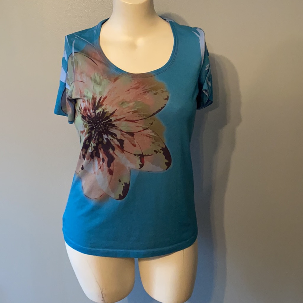 2 Floral Basic TShirts